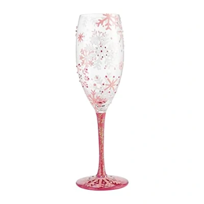 Obrázek Lolita Prosecco Glas mit Schneeflocken Motiv