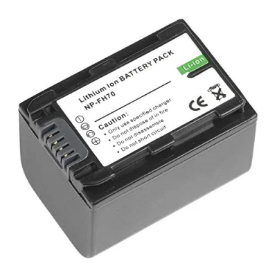 Obrázek Amsahr Sony NP pro FH70 1500 mAh, 7.4 Volts, CE homologace, rohs konformní.Baterie