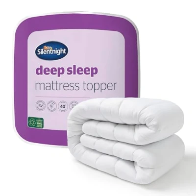 Obrázek Silentnight Deep Sleep potah na matraci, bílý, jednolůžko