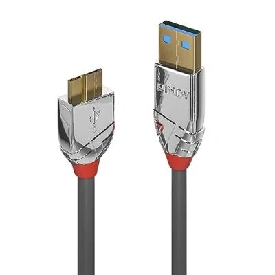 Obrázek LINDY USB 3.0 typ A na Micro B kabel Cromo Line 1 m