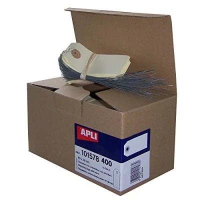 Obrázek Agipa Gep ‰ Ckanh přívěšek, 80 x 38 mm, Neutrální, s drátem prodejní jednotka = 1