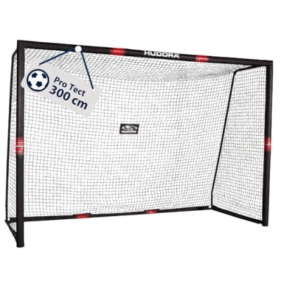 Obrázek Hudora fotbalová branka, branka pro děti a dospělé, k dostání ve třech velikostech, Kovová, vícebarevné, 300x200 cm
