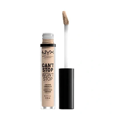Obrázek NYX PROFESSIONAL MAKEUP 800897168568 Concealer Can&#039;T Stop Won&#039;T Contour Alabaster 02,