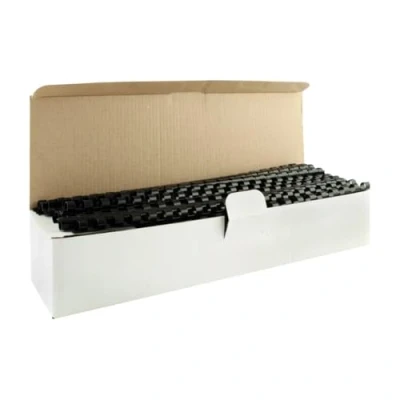Obrázek Q Connect KF24018 Binderücken für 45 Blatt, 100 Stück schwarz