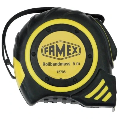 Obrázek Famex 12705 svinovací metr se zarážkou, 5 m