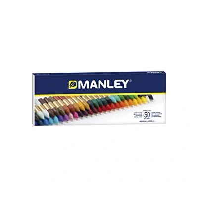 Obrázek Manley MNC00088 Wachsmalkreiden Wachsmalstifte, 50 Stück