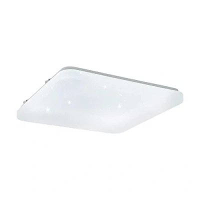 Obrázek EGLO LED stropní svítidlo Frania S, s efektem hvězdné oblohy, materiál: ocel, plast, barva: bílá, L: 33 cm
