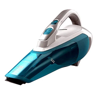 Obrázek Black+Decker WDA315J 10.8 V, 1.5 Ah Akku Handstaubsauger Dustbuster, 2 in 1, Nass Trocken Sauger, Handsauger beutellos, Blau, Weiß