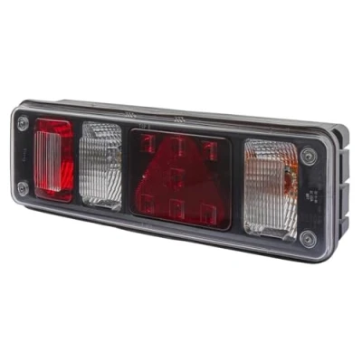 Obrázek HELLA Zadní světlo Hybrid 24V nástavba/šroubované ECE/ADR/GGVS/ne SAE barva světelných oken: čirá konektor: DIN Bajonett 1 x 7/Superseal 4 2 Male pravý 2VP 340 961 421