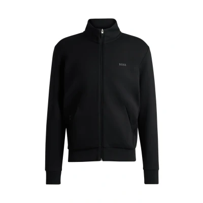 Obrázek BOSS SKAZ Mikina na zip, Muži, Velikost: Small, Black