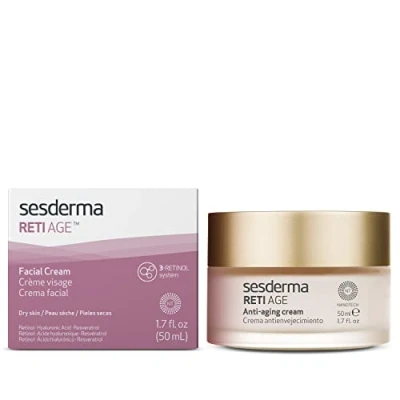 Obrázek Sesderma Reti Age Krém proti stárnutí Péče Zralá pokožka retinol vráskám První známky pokožky