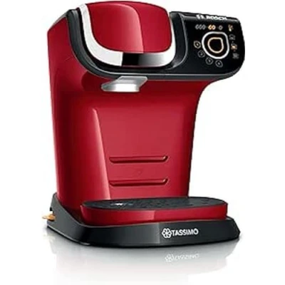 Obrázek Tassimo My Way 2 Kapselmaschine TAS6503 Kaffeemaschine by Bosch, mit Wasserfilter, über 70 Getränke, Personalisierung, vollautomatisch, einfache Zubereitung, 1.500 Watt, 1,3 Liter, rot