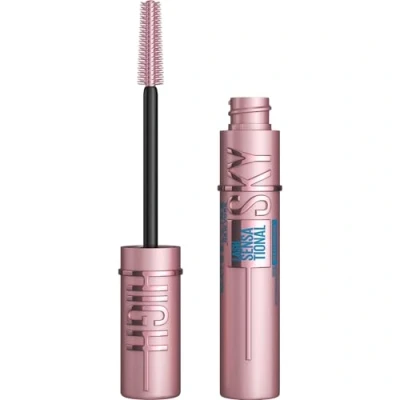 Obrázek Maybelline New York Voděodolná, černá řasenka pro extrémně dlouhé řasy, Lash Sensational Sky High Mascara, Black Waterproof, 6 ml