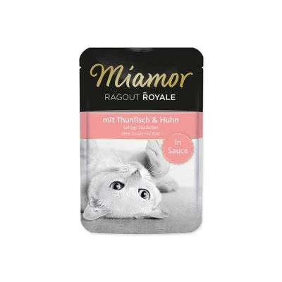 Obrázek Kapsička MIAMOR Ragout Royale tuňák a kuře ve šťávě 100g