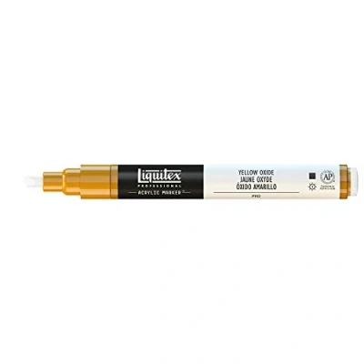 Obrázek Liquitex Akrylová barva, oxidově žlutá, akrylový popisovač 2 4 mm hrot
