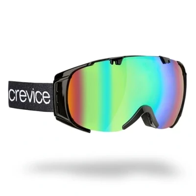 Obrázek Black Crevice Dětské lyžařské brýle pro nositele brýlí, Warth, BCR041281..