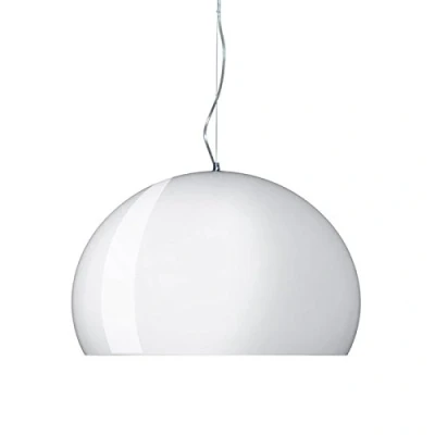 Obrázek Kartell Small Fl/Y, závěsná lampa, bílá, neprůhledná