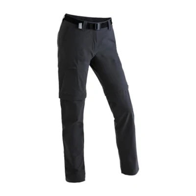 Obrázek Maier Sports Dámské turistické kalhoty Inara Slim Zip Bermudy Zipp Off, černé, 72