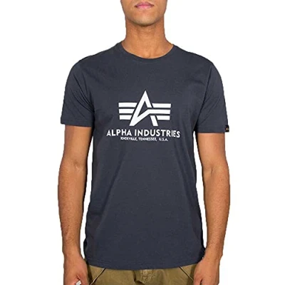 Obrázek Alpha Industries Triko s potiskem, Muži, Velikost: Small, Navy
