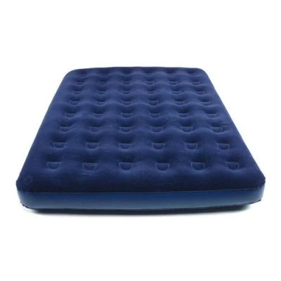 Obrázek Velurová nafukovací postel Royal Blue 203 x 152 cm