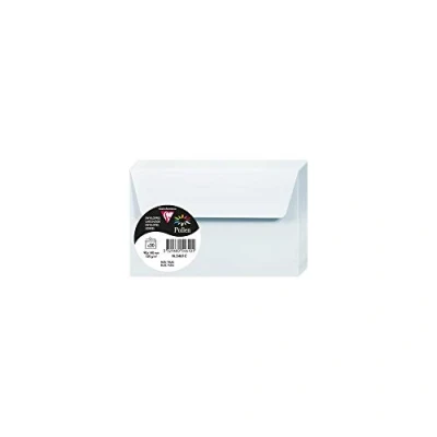 Obrázek Clairefontaine 5461C Packung mit 20 Umschläge Pollen, 90 x 140 mm, 120g, ideal für Einladungen und Korrespondent, Blau, 1 Pack