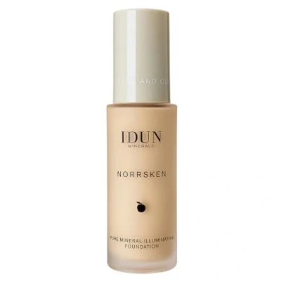 Obrázek IDUN Minerals Norrsken Liquid Foundation Illuminating With Medium Coverage Freja, Light/Medium Warm