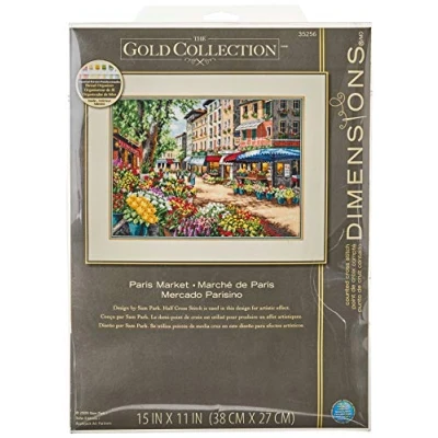 Obrázek Dimensions Sada počítaných křížkových tyčinek, Paris Market