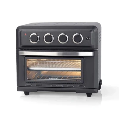 Obrázek Cuisinart Mini trouba Air Fryer 7 v 1: fritování, pečení, grilování, toustování a udržování teploty 2 stupně vaření, objem 17 l 30 % rychlejší energeticky úsporná
