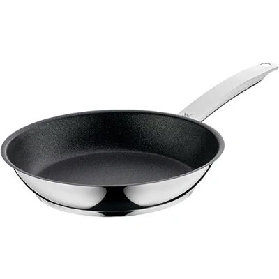 Obrázek WMF Permadur Advance pánev na smažení indukční 24 cm, z ušlechtilé oceli, Cromargan s povrchovou úpravou, vhodná do trouby