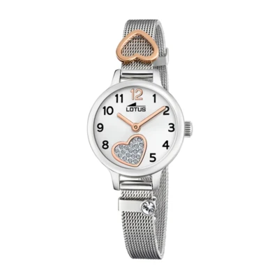 Obrázek Lotus Junior Collection Hodinky silvercoloured pro děti, Velikost: One Size, Silver coloured