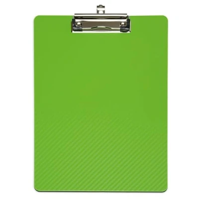 Obrázek MAUL Clipboard A4 MAULflexx desky s klipem ve formátu na dokumenty odolné konferenční posuvné oko zavěšení třmenovou svorkou volný papír zelená