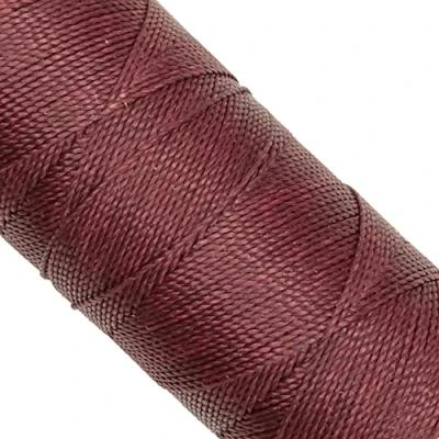 Obrázek LINHASITA, Cívka příze, navoskovaná, 100 g / 170 metrů, tloušťka: 1 mm, polyester, macramé 30 barev metros granátová červená (Granate Vino)