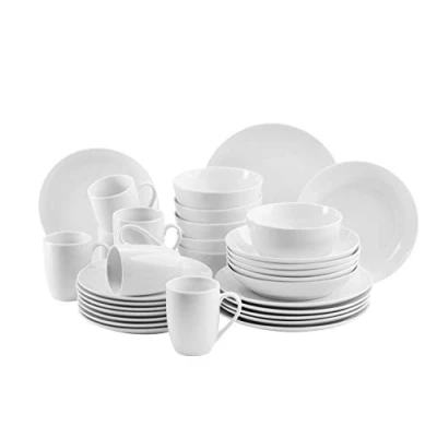 Obrázek MÄSER 931523 Barca sada nádobí pro 6 osob, 30dílná kombinovaný servis, porcelán