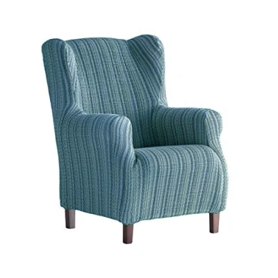 Obrázek Martina Home Potah na křeslo, elastické křeslo do uší 33x42x8 cm modré