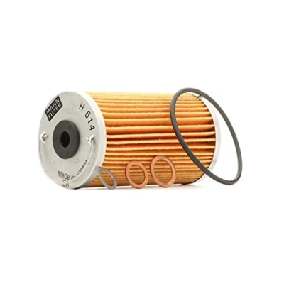 Obrázek MANN FILTER H 614 n Olejový filtr sada olejových filtrů s těsněním / sadou těsnění pro osobní automobil