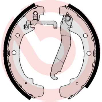 Obrázek Sada brzdových čelistí BREMBO S 85 510