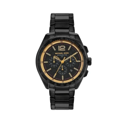 Obrázek Michael Kors Accelerator Hodinky se stopkami, Muži, Velikost: One Size, Black