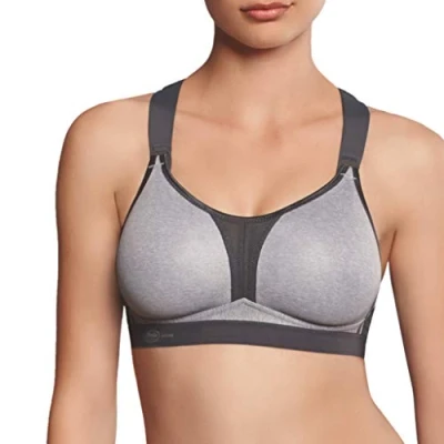 Obrázek Anita dámská sportovní podprsenka Dynamix star podprsenka, Heather Grey, 80B EU, Šedá (Heather Grey 254).