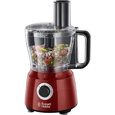 Obrázek Russell Hobbs 24730 56 Desire tyčový mixér, 2 rychlostní stupně, funkce impuls/drcení ledu, červená/černá