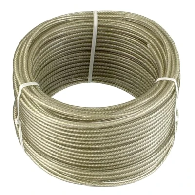 Obrázek Connex Víceúčelové drátěné lano, opláštěné plastem, 20 m x 3 mm