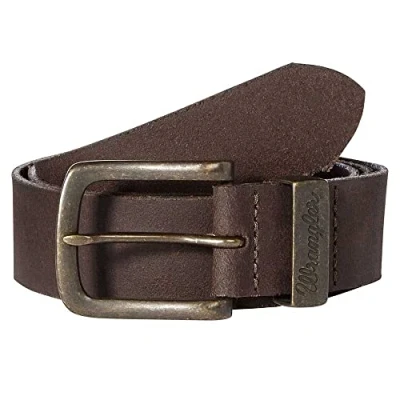 Obrázek Wrangler Pánský kovový Loop Brown pásek, Braun