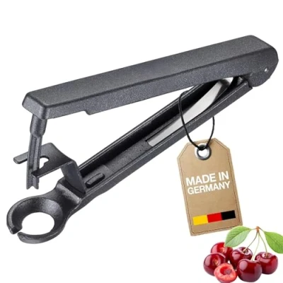 Obrázek Westmark odpeckovač třešní Kernex Black Edition praktická pomůcka na zavařování antracitová barva
