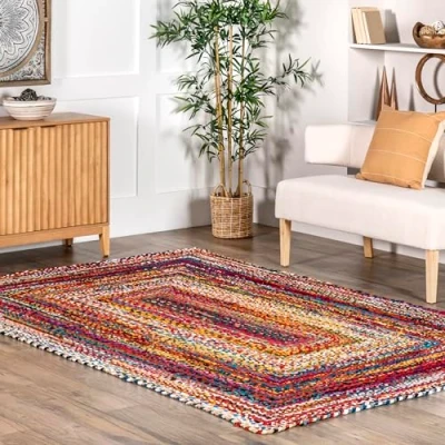 Obrázek nuLOOM Tammara ručně pletený koberec, 183 x 122 cm, vícebarevný