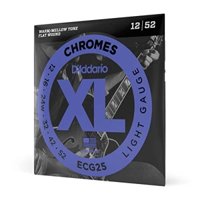 Obrázek D&#039;Addario struny pro kytaru E kytara elektrické kytary elektrickou ECG25 Light, 1252 1 kus