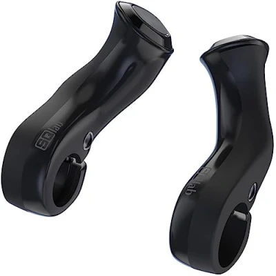 Obrázek Sqlab 402/410 2311 Innerbarends Combo, City Comfort &amp; Trekking Bar Ends, černá