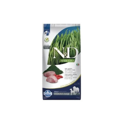 Obrázek N&amp;D Grain Free Spirulina Dog Adult Medium/Maxi Lamb &amp; Wolfberry 7kg