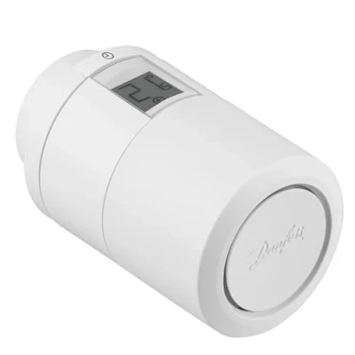 Obrázek Danfoss Smart Heizkörperthermostat mit Bluetooth Technologie ECO 014G1115 NEW VERSION, Weiß