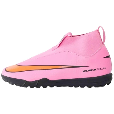 Obrázek Nike Performance ZOOM 10 Academy Unisex Kopačky na umělý povrch pro děti, Velikost: 36.5, Magic flamingo/black/total crimson Umělé vlákno / textil