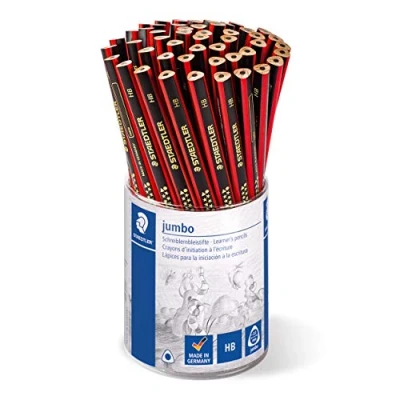 Obrázek STAEDTLER Psací pero 1285 2KP50 Noris Club Jumbo, stupeň tvrdosti HB, 50 kusů