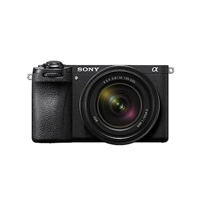 Obrázek Sony Digitální fotoaparát Alpha 6700 APS C bez zrcadla, vč. objektivu 18135 mm, automatické ostření na bázi AI, 5osá stabilizace obrazu, 4k 120p video, sklopný dotykový displej, webová kamera